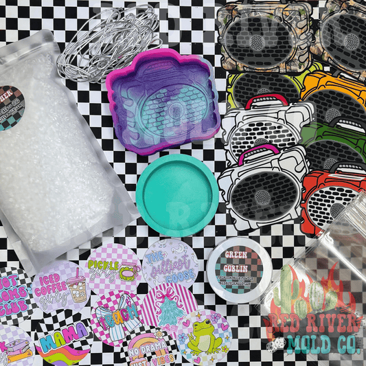 Red River Car Freshie Cardstock Starter Kit - Red River Mold Co