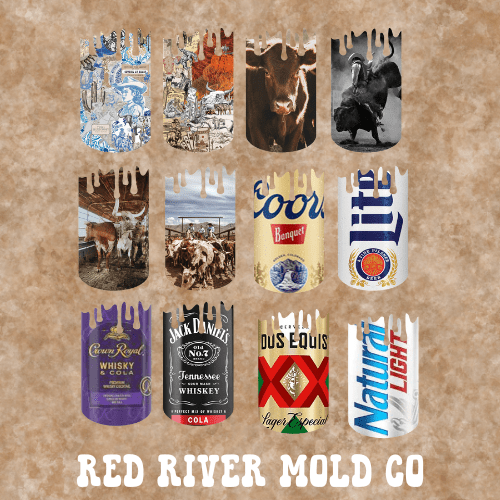 Red River Mold Co Drip Can Vent cardstock grab bag - Red River Mold Co