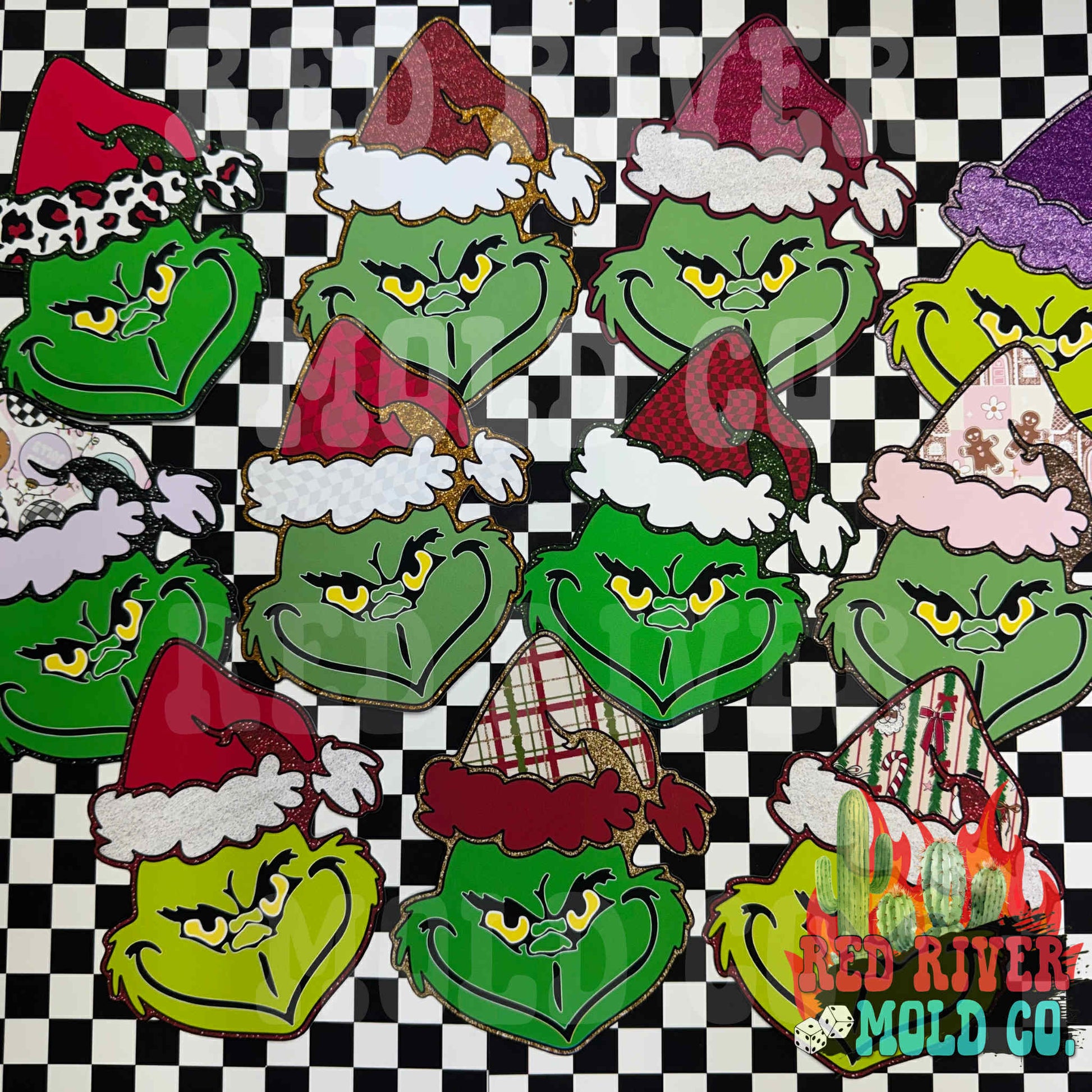 Red River Mold Mean One cardstock grab bag - Red River Mold Co