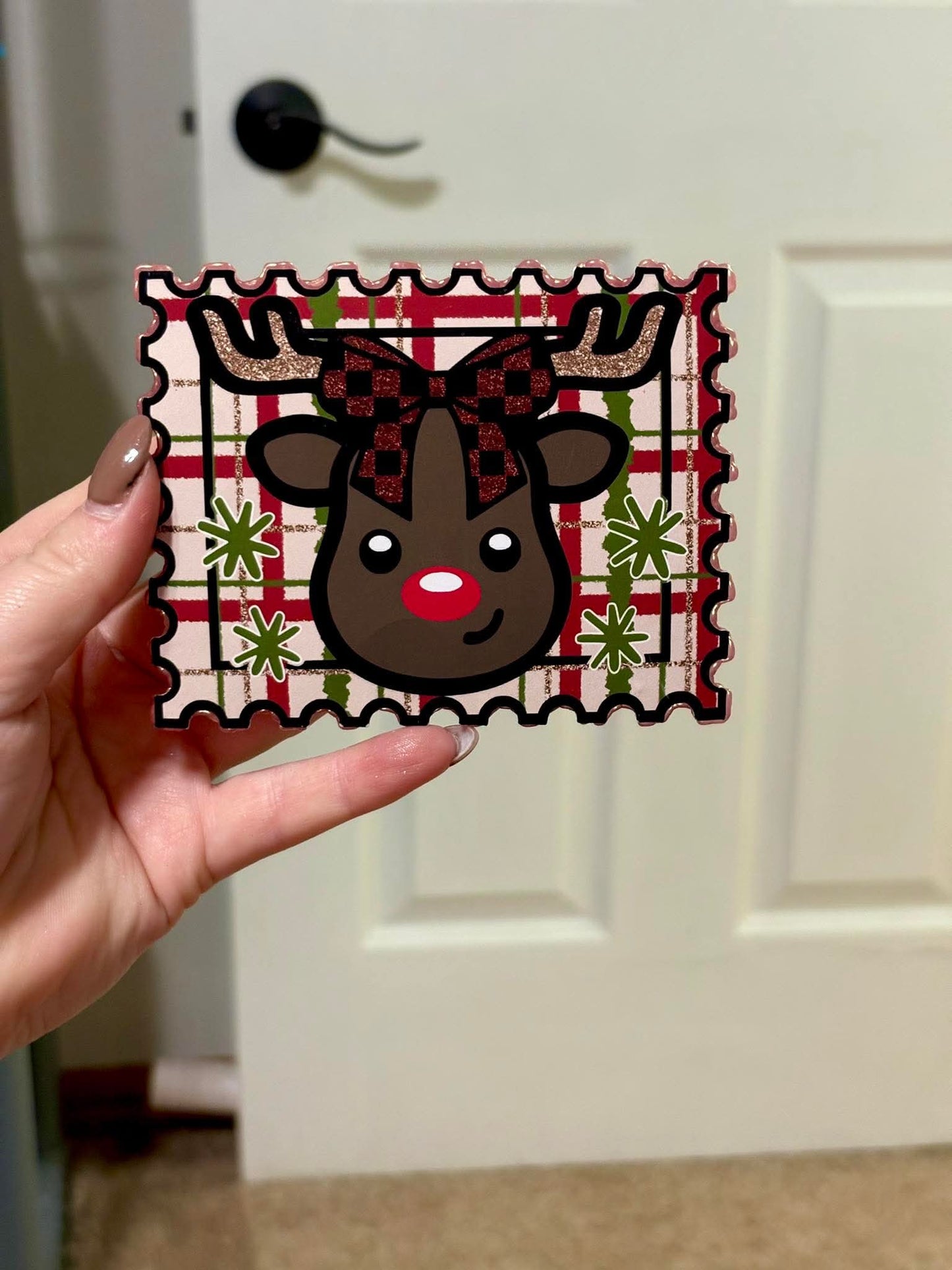 Reindeer Stamp Mold & Cardstock Bundle - Red River Mold Co