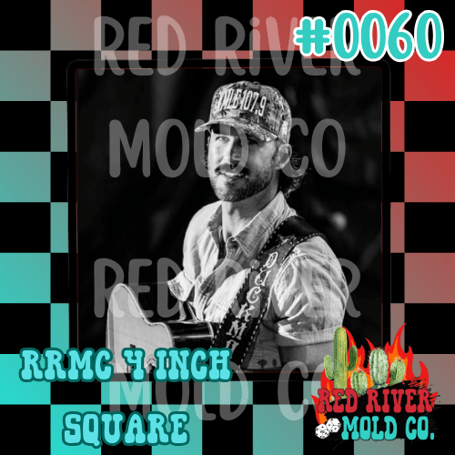 RG cardstock RRMC 4 inch square (60) - Red River Mold Co