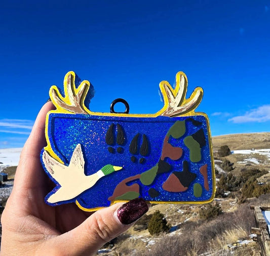 Hunting Season Montana Silicone Freshie Mold