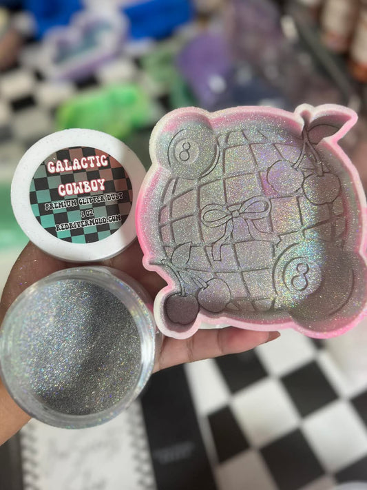 Galactic Cowboy Premium Ultra Fine Glitter Dust (1/500) Holographic