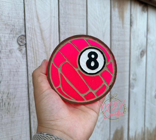 Pan Dulce 8 Ball 4 in Round Mold Insert