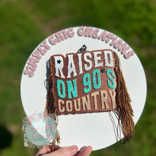 Raised on 90's Country Silicone Freshie Mold