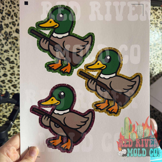 RRMC Hunting Duck cardstock grab bag - Red River Mold Co