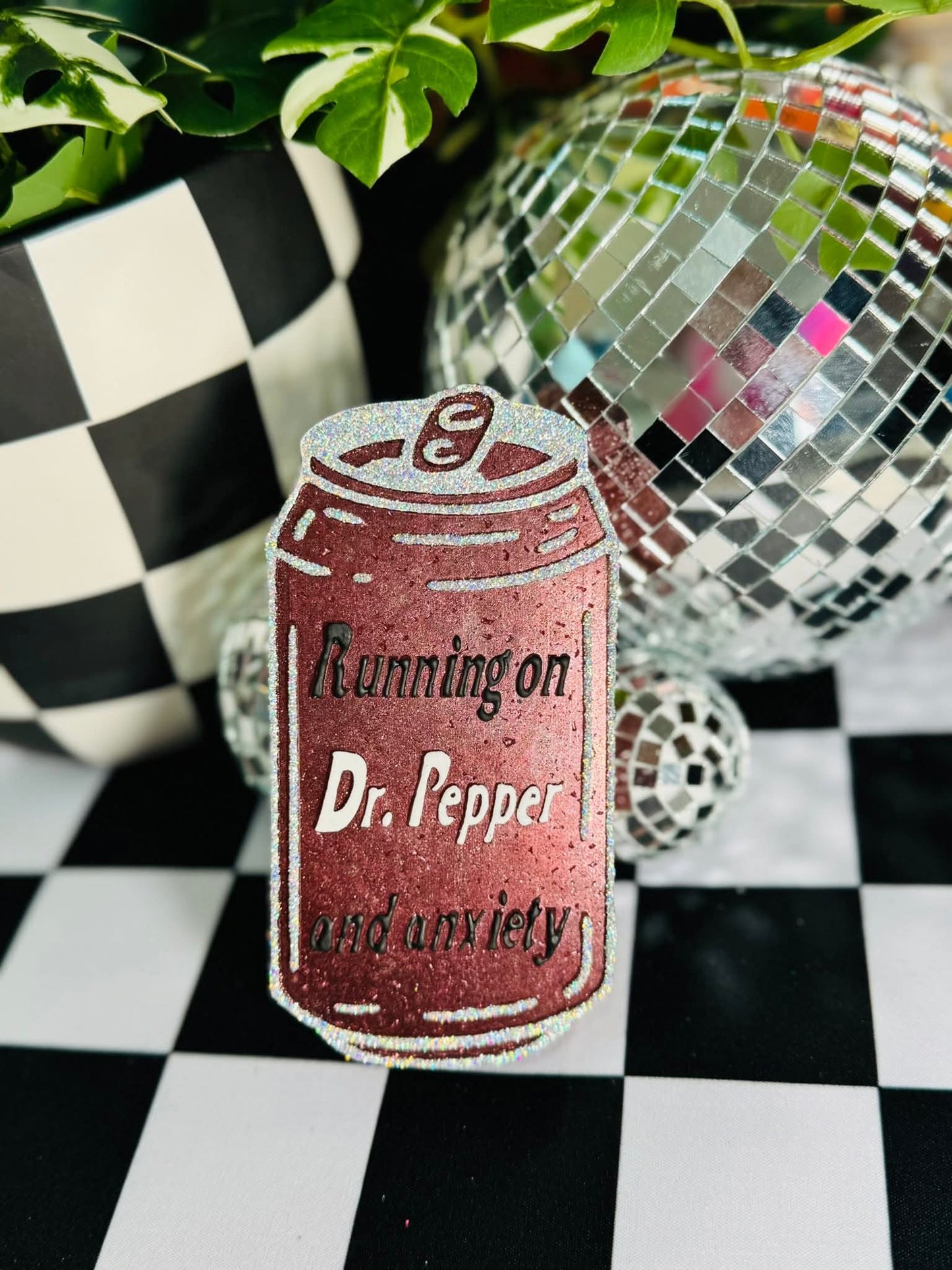 Running on Dr P. and Anxiety Silicone Freshie Mold - Red River Mold Co