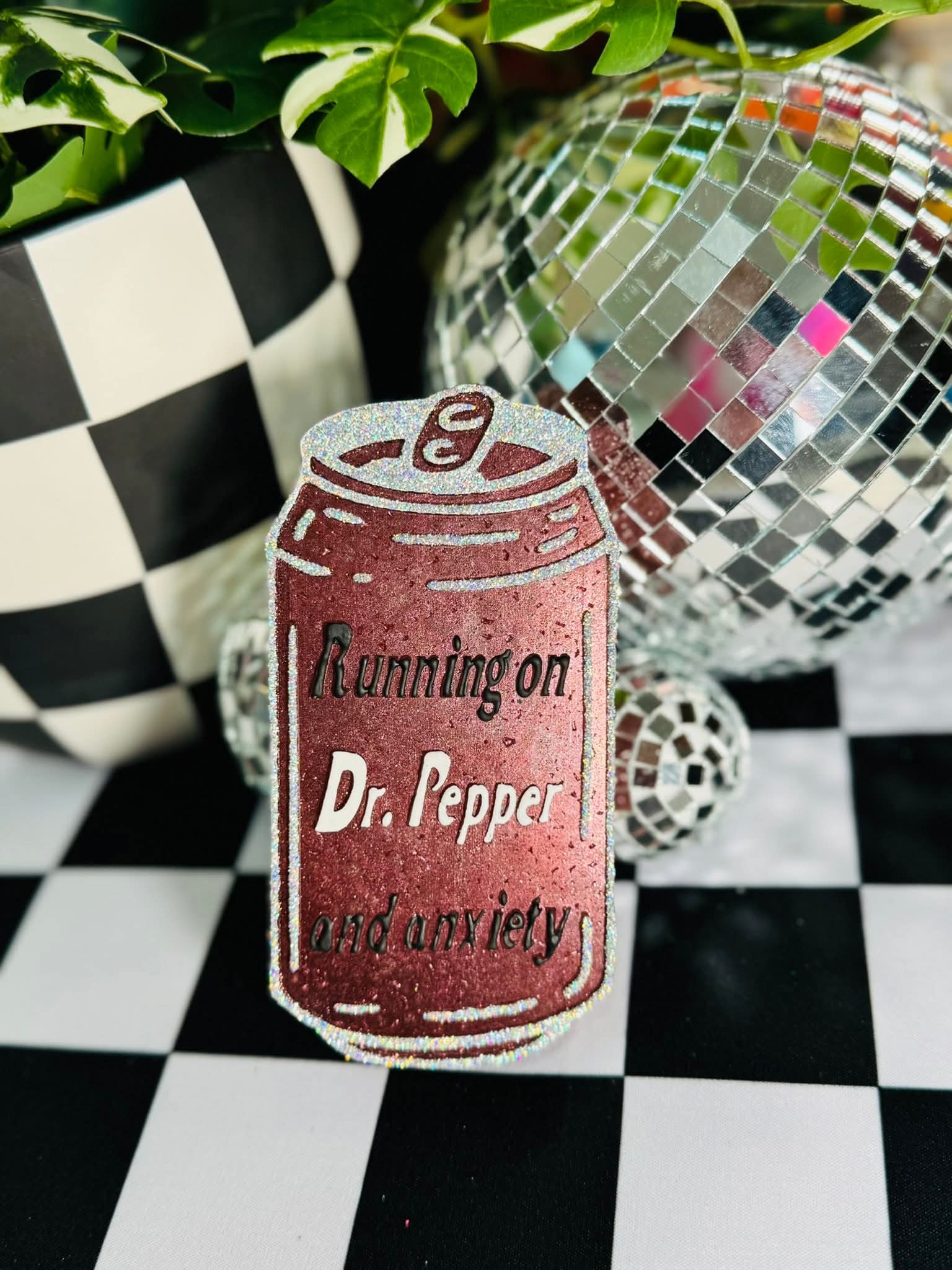 Running on Dr P. and Anxiety Silicone Freshie Mold - Red River Mold Co