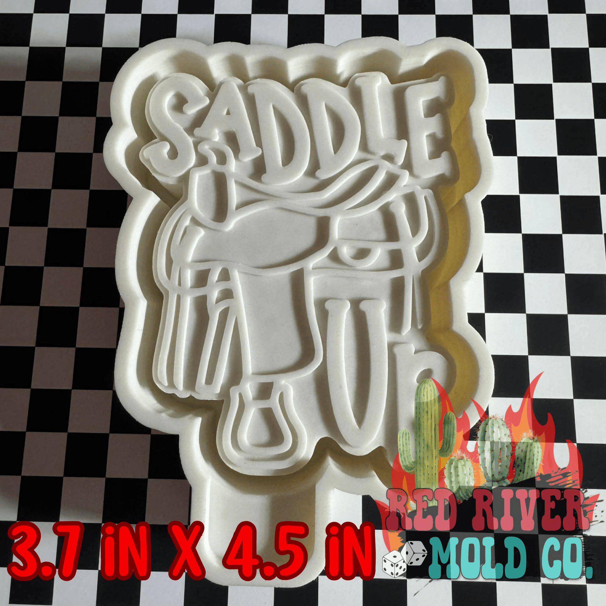 Saddle Up Silicone Freshie Mold - Red River Mold Co