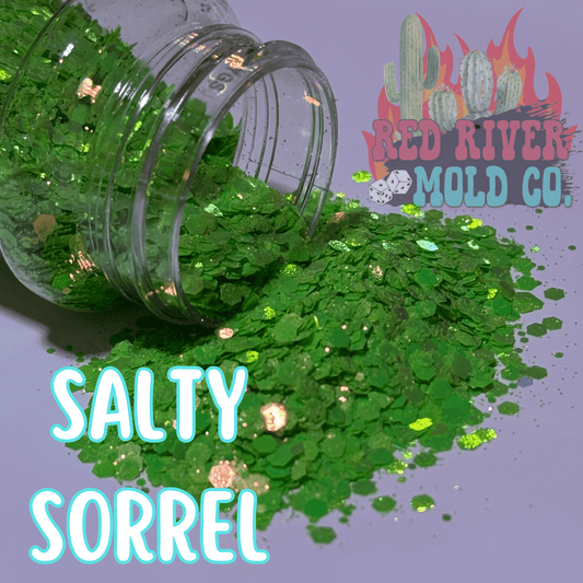 Salty Sorrel Premium Chunky Glitter (Iridescent) - Red River Mold Co