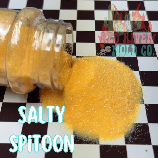 Salty Spitoon Premium Fine Glitter (1/128) Holographic - Red River Mold Co