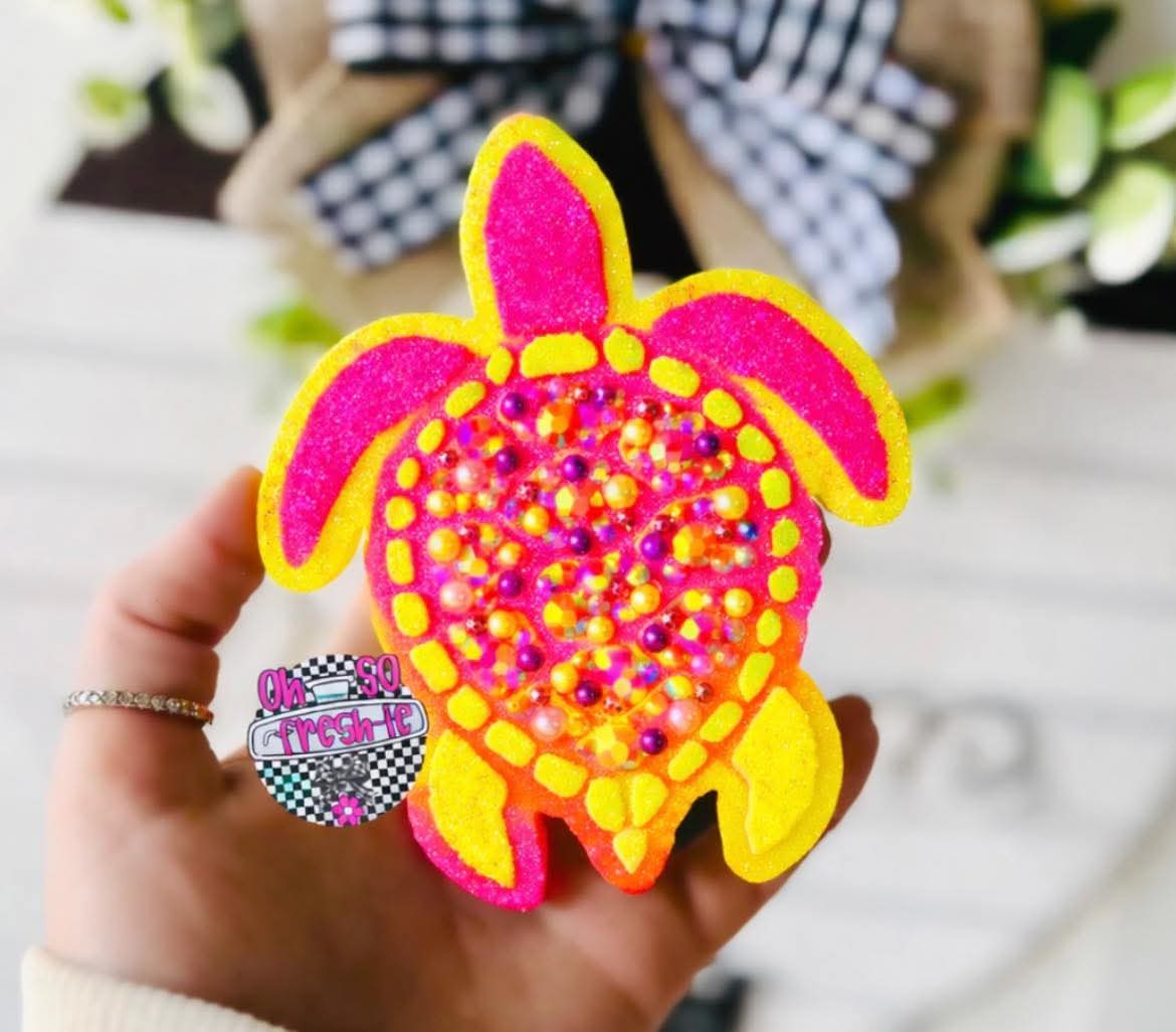 Sea Turtle Silicone Freshie Mold - Red River Mold Co
