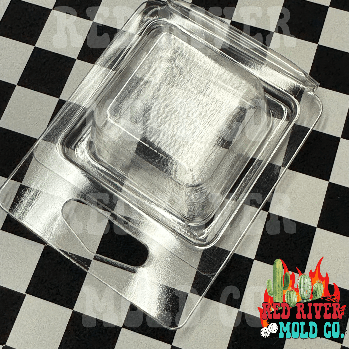 Single cavity wax clamshell - Red River Mold Co