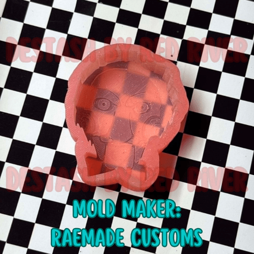 Single Jigsaw Vent Destash Silicone Freshie Mold - Red River Mold Co