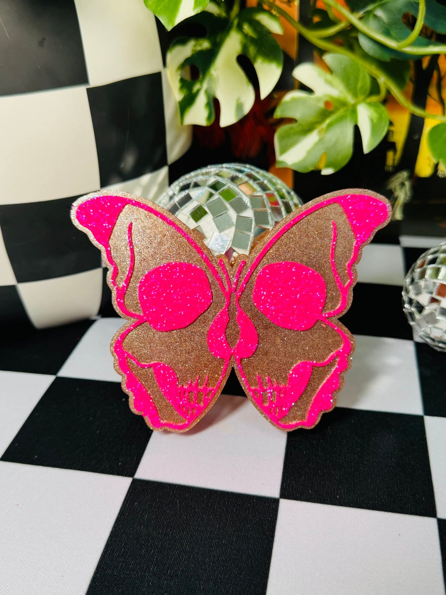 Skeleton Butterfly Silicone Freshie Mold - Red River Mold Co