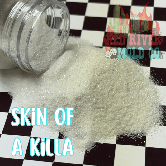 Skin of a killa Premium Fine Glitter (1/128) Holographic - Red River Mold Co