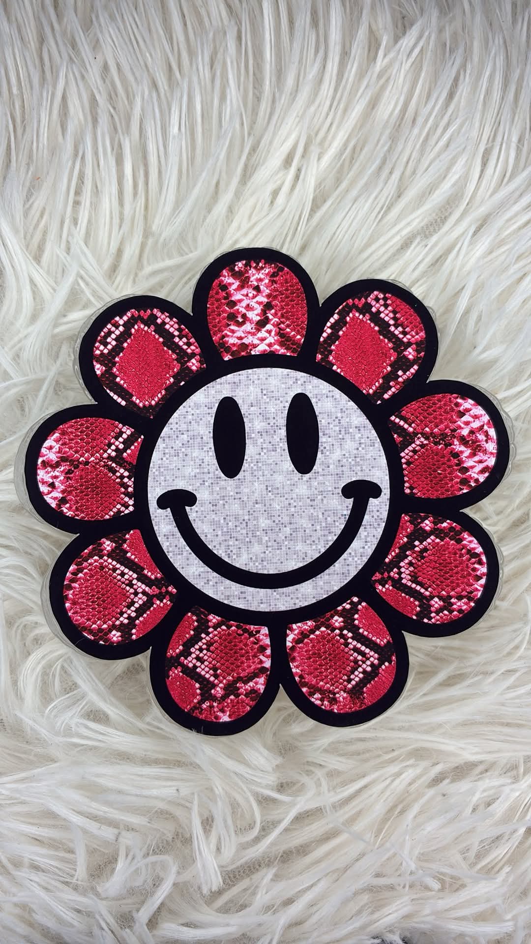 Smiley Flower Silicone Freshie Mold - Red River Mold Co