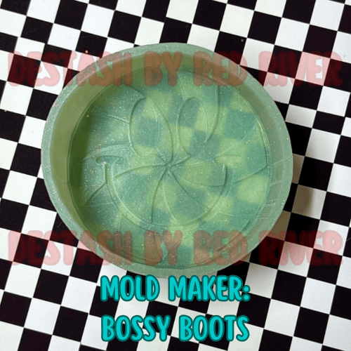 Smiley Mint Destash Silicone Freshie Mold - Red River Mold Co