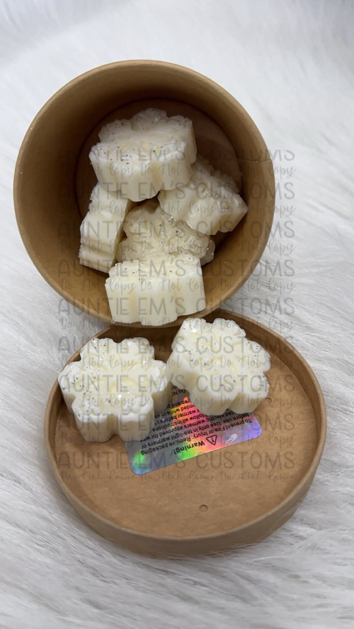 Snowflake Silicone Wax Melt Mold - Red River Mold Co