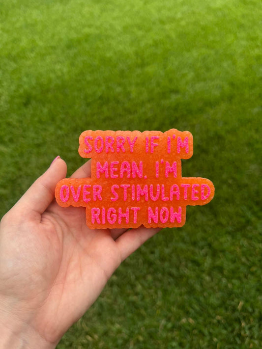Sorry if im mean im overstimulated right now Silicone Freshie Mold - Red River Mold Co