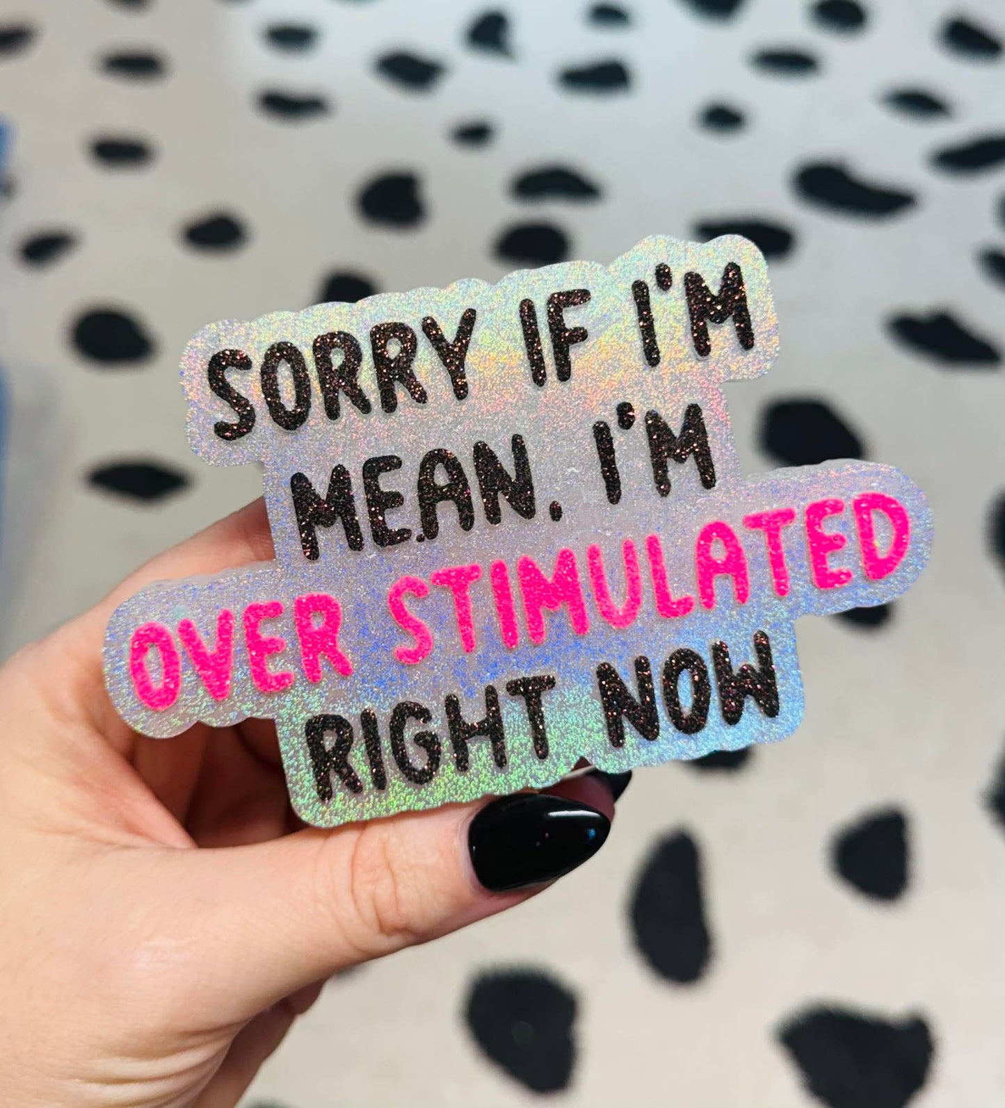 Sorry if im mean im overstimulated right now Silicone Freshie Mold - Red River Mold Co