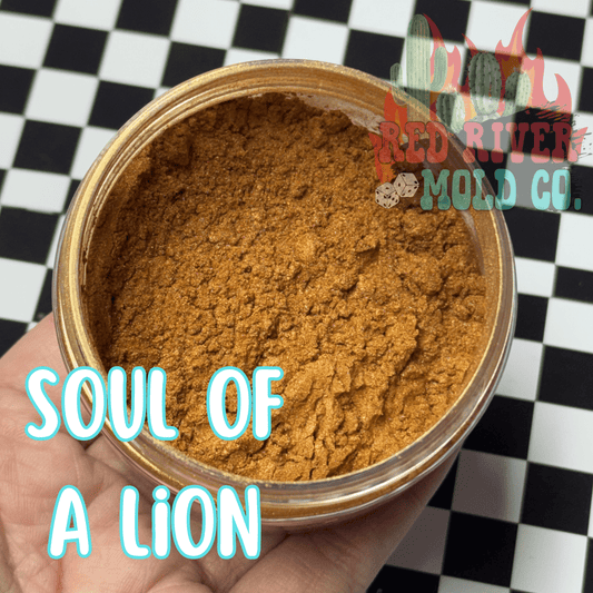 Soul of a lion Premium Mica/Pigment Powder - Red River Mold Co