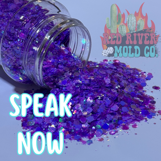 Speak Now Premium Chunky Glitter (Iridescent Metallic) - Red River Mold Co