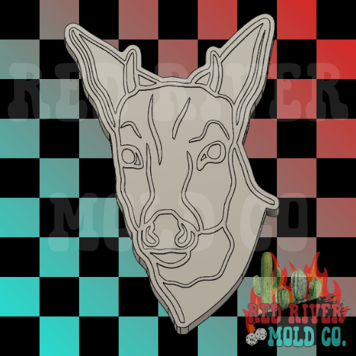 Spike Buck Silicone Freshie Mold - Red River Mold Co