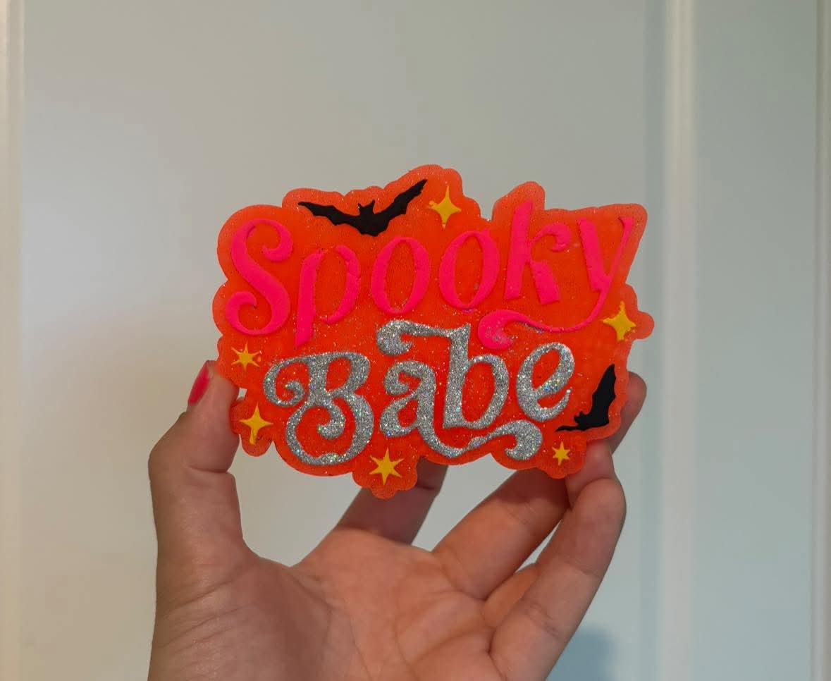 Spooky Babe Silicone Freshie Mold - Red River Mold Co