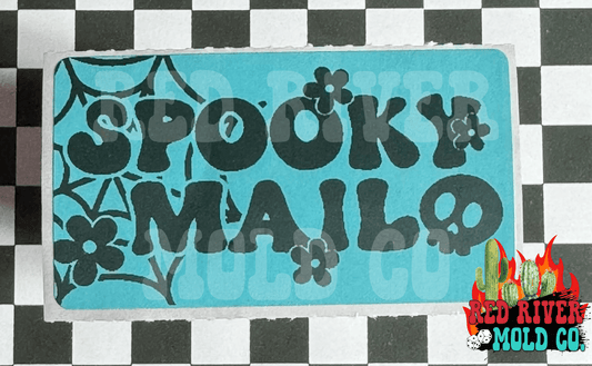 Spooky Mail Packing Stickers - Red River Mold Co