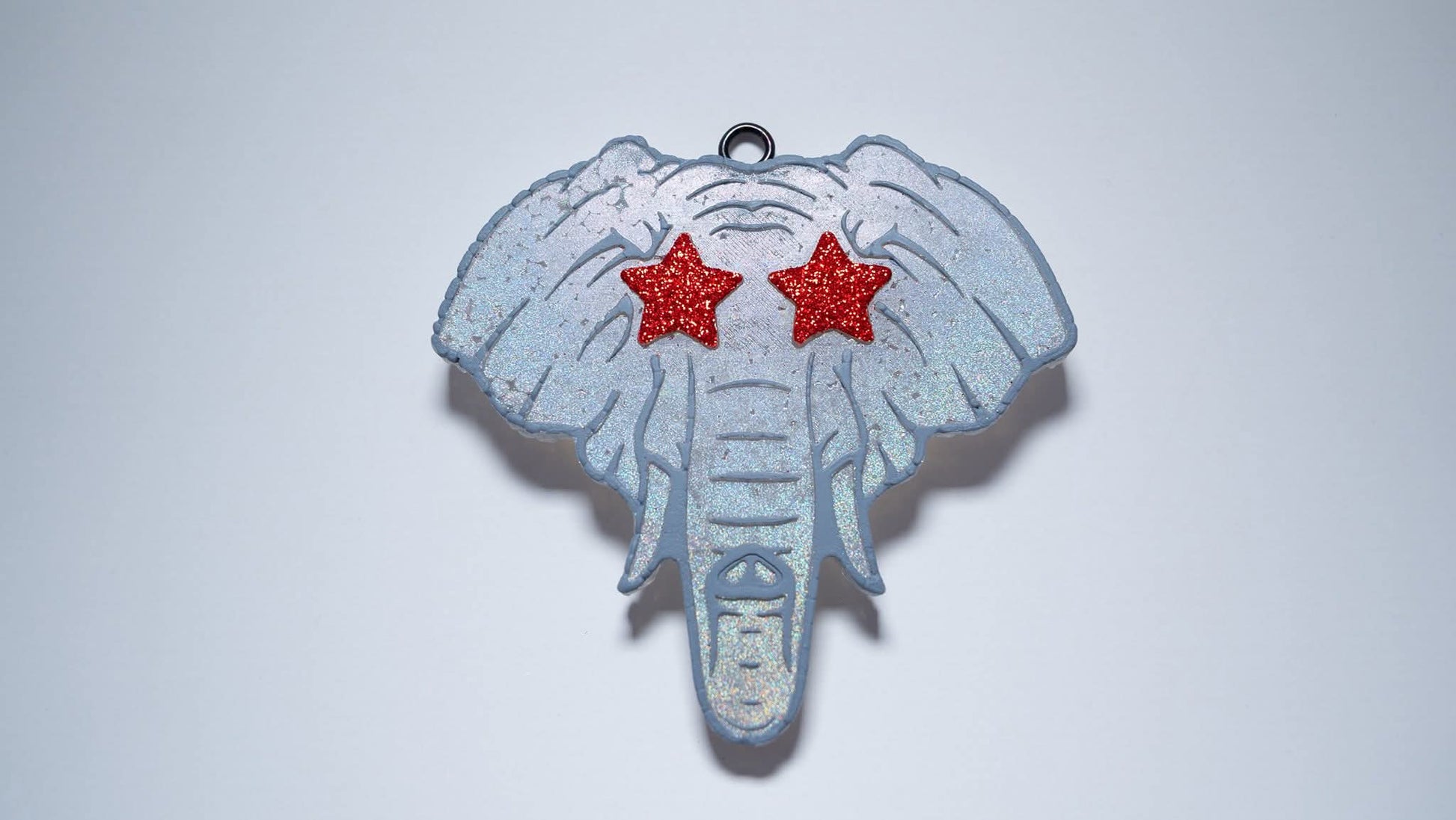 Star Eye Elephant Mascot Silicone Freshie Mold - Red River Mold Co