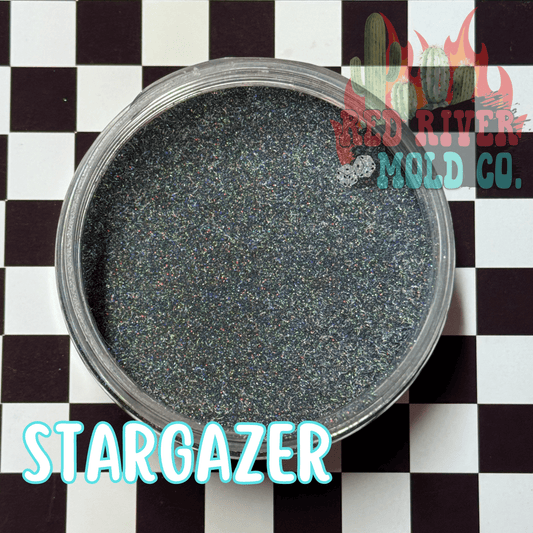 Stargazer Premium Ultra Fine Glitter Dust (1/500) Holographic - Red River Mold Co