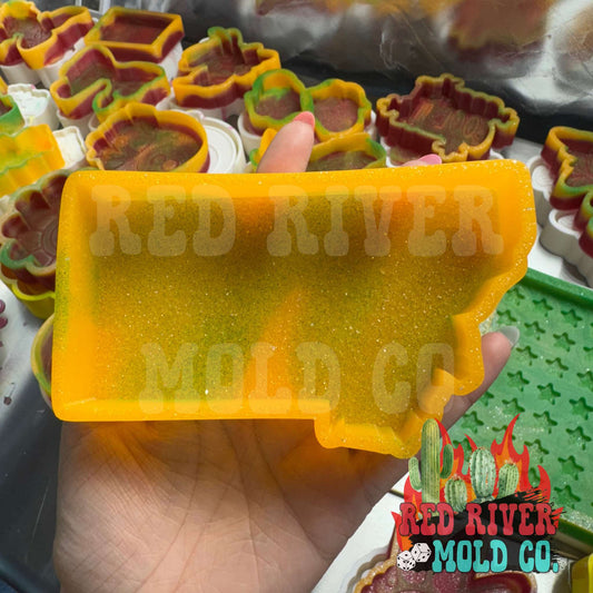 State of Montana Silicone Freshie Mold - Red River Mold Co