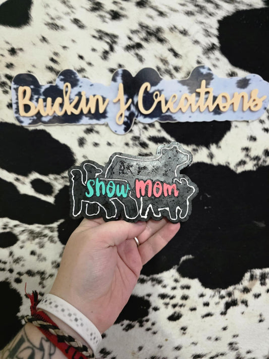 Stock Show Mom Silicone Freshie Mold - Red River Mold Co