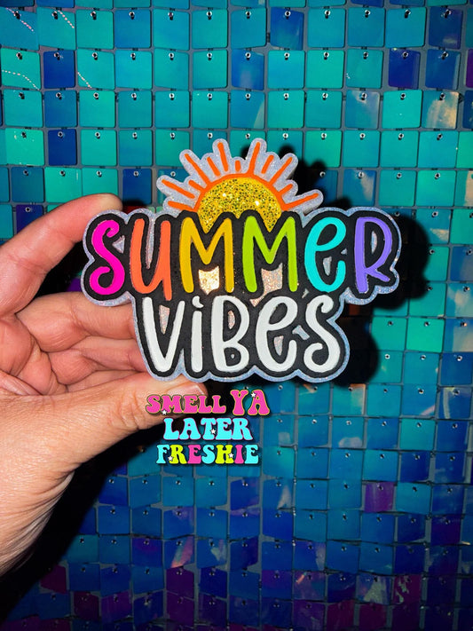 Summer Vibes Silicone Freshie Mold - Red River Mold Co