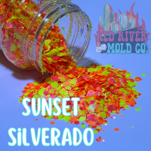 Sunset Silverado Premium Chunky Glitter (Matte) - Red River Mold Co