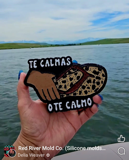 Te Calmas Ote Calmo Silicone Freshie Mold (AGS Mold) - Red River Mold Co