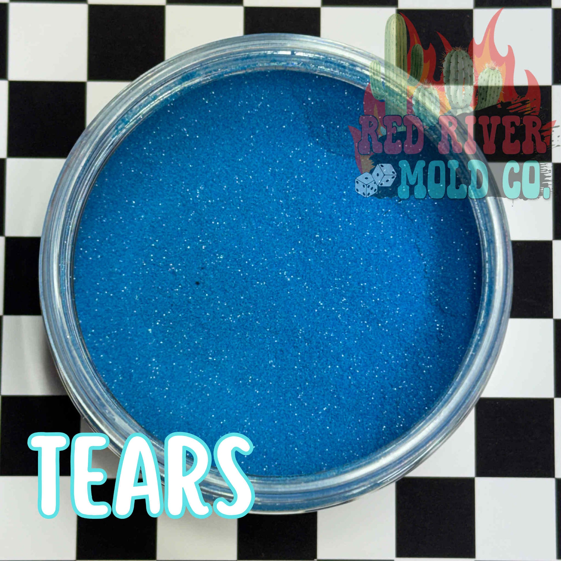 Tears Premium Ultra Fine Glitter Dust (1/360) Neon Translucent - Red River Mold Co