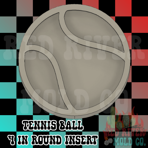 Tennis Ball 4 in Round Mold Insert - Red River Mold Co
