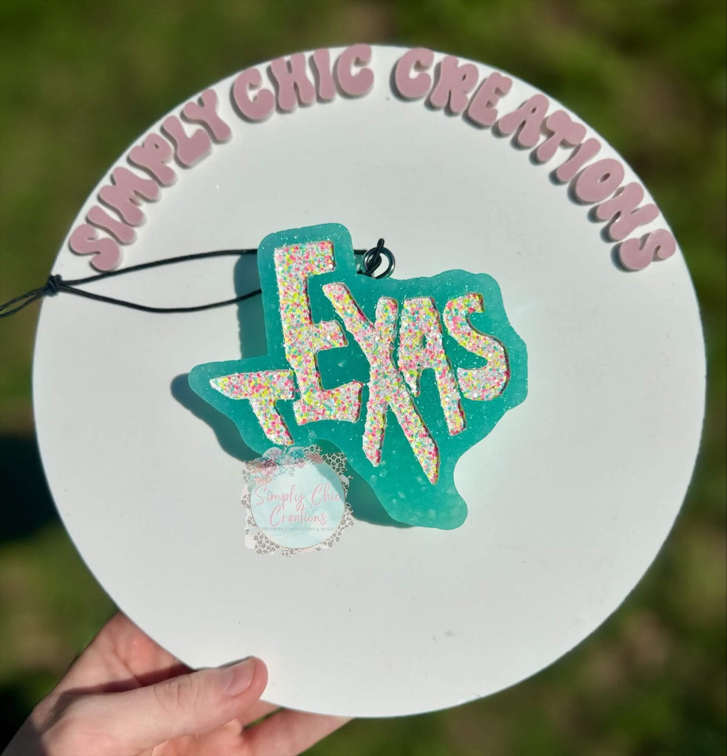 Texas Inside State Silicone Freshie Mold - Red River Mold Co