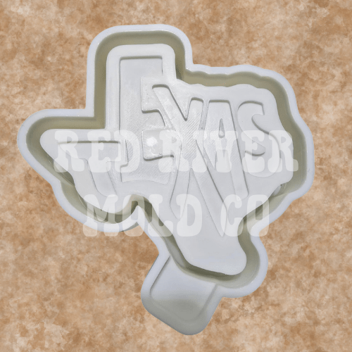 Texas Inside State Silicone Freshie Mold - Red River Mold Co