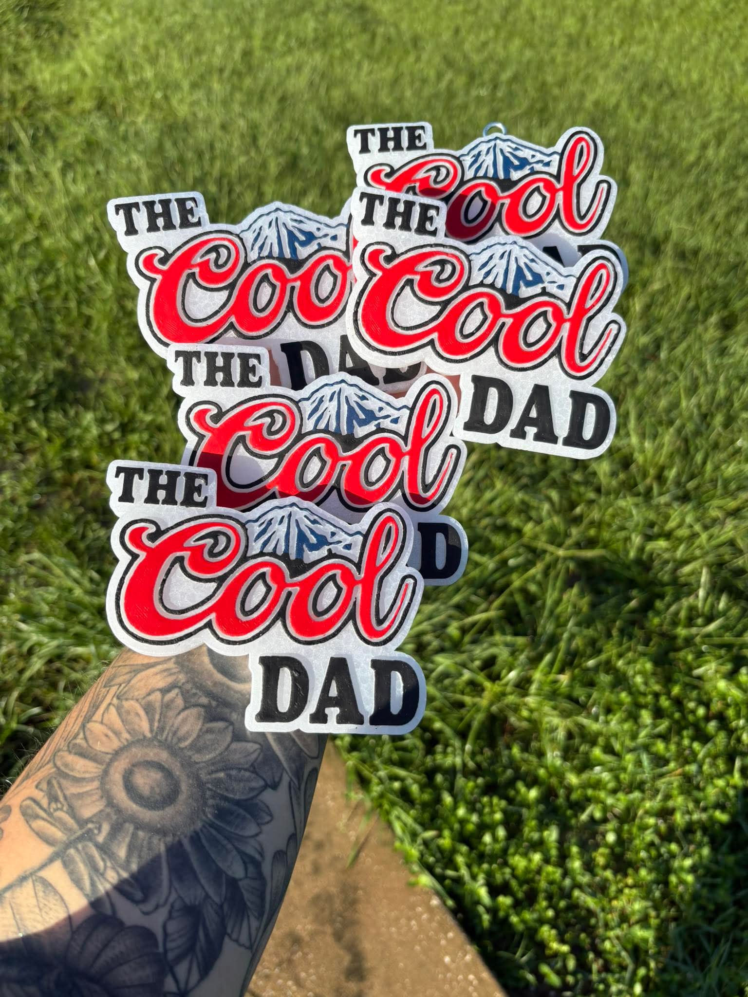 The Cool Dad Silicone Freshie Mold - Red River Mold Co
