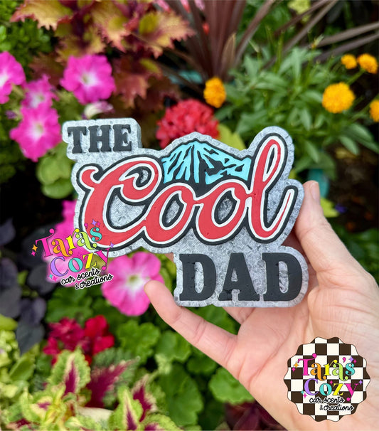 The Cool Dad Silicone Freshie Mold - Red River Mold Co