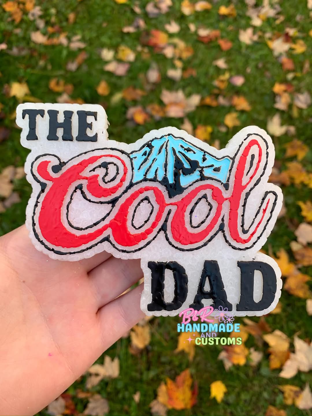The Cool Dad Silicone Freshie Mold - Red River Mold Co