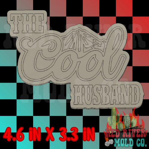 The Cool Husband Silicone Freshie Mold - Red River Mold Co
