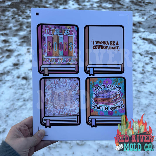 The Freshie Junkie Book cardstock grab bag - Red River Mold Co