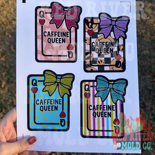 The Freshie Junkie Caffeine Queen cardstock grab bag - Red River Mold Co