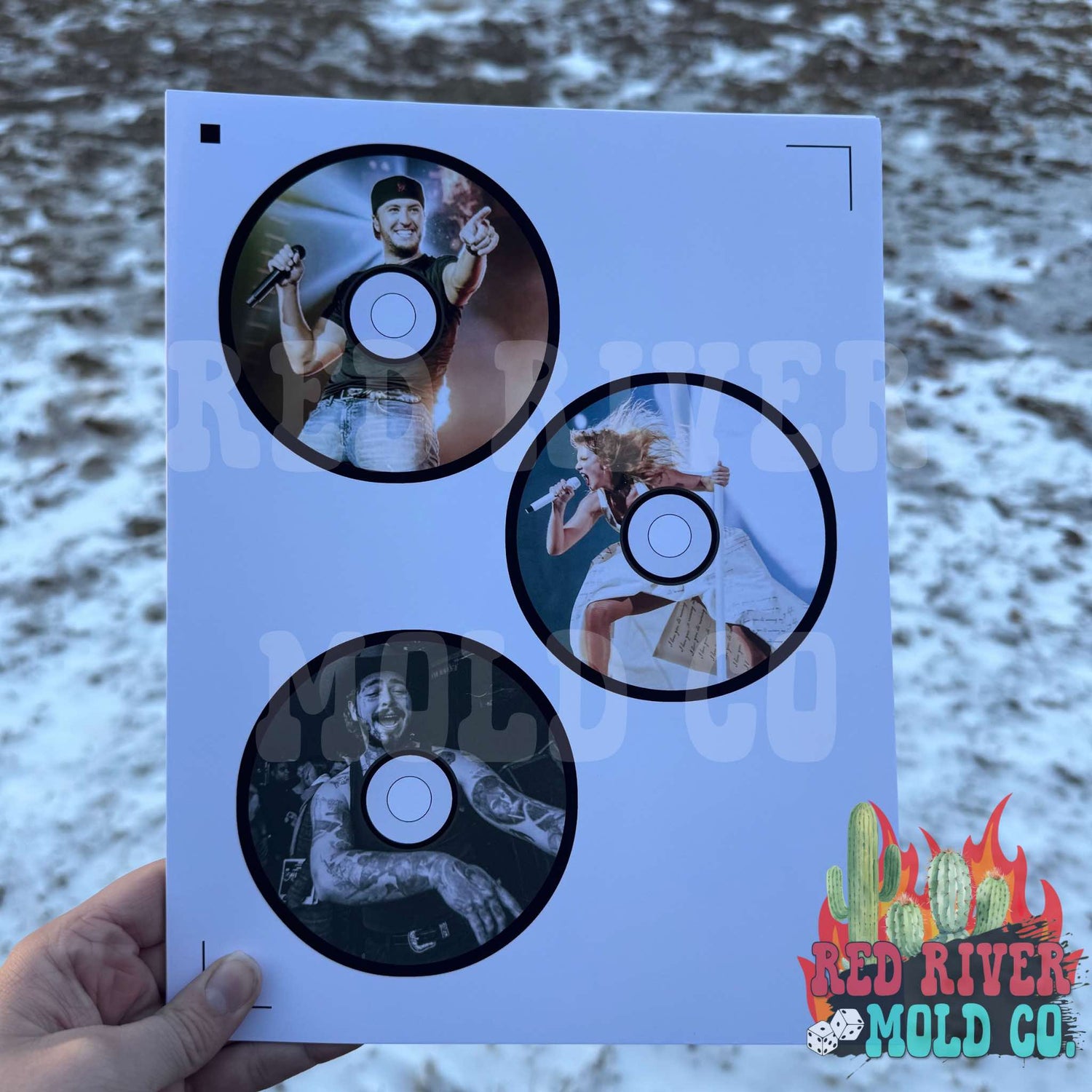 The Freshie Junkie CD cardstock grab bag - Red River Mold Co