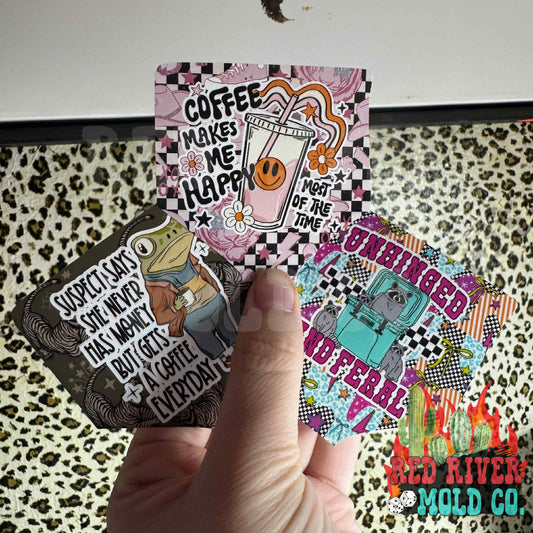The Freshie Junkie Envelope cardstock grab bag (Fit's all three envelope molds) - Red River Mold Co