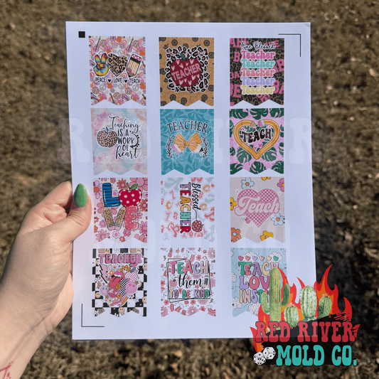 The Freshie Junkie pencil cardstock grab bag - Red River Mold Co